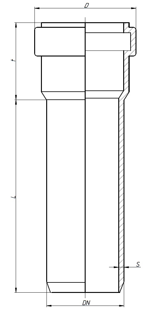 KG 2000EM – труба SN10 (3Атм)